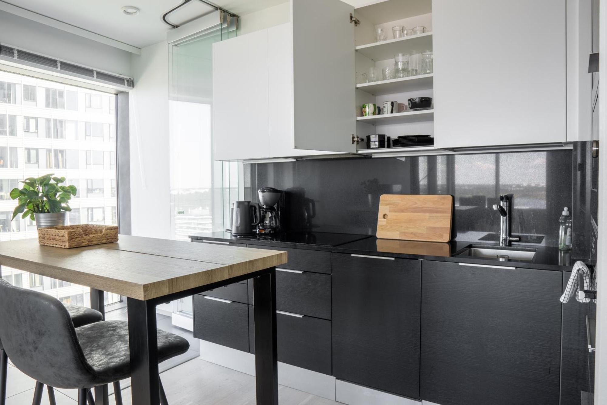 18Th Floor Helsinki High Point 1 Bdr Apartment With City View - Free Garage Parking 外观 照片